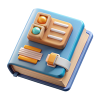 extraordinary creative Interactive Textbook with Animations Isolated png