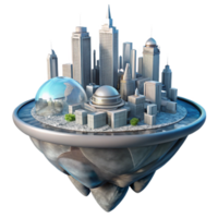 serene minimalist Interdimensional Vehicle Spaceship Design Transparent detailed png