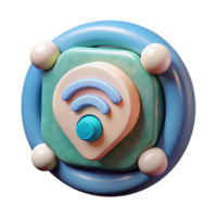 impressive artistic Internet of Things Icon Transparent Background detailed png