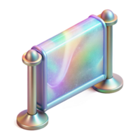 vibrant artistic Invisible Barrier Technology Shimmering Effect Transparent Background genuine png