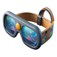 magnificent abstract Invisible Smart Glasses Augmented Reality Display Transparent Background png