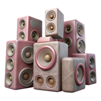 serene vintage Invisible Speaker System Multiple Units Cutout authentic png