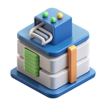 schön rustikal isometrisch Aussicht von DNA Daten Lager System ausgeschnitten Element authentisch png