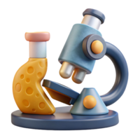 beautiful rustic Lab Collaboration Under Microscope Cutout detailed png