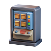 extraordinary artistic Lab Created Food Vending Machine Touchscreen Interface professional png