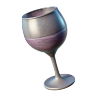 beautiful contemporary Lab Created Wine Glass Transparent Background authentic png