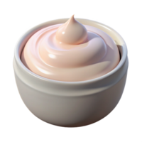 dramatic modern Lab Created Yogurt with Smooth Texture professional png