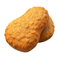 extraordinary minimalist Lab Produced Chicken Nugget Breaded Texture Cutout premium png