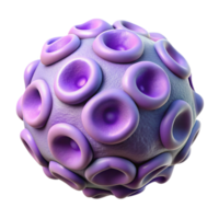 wonderful minimalist Lavender Artificial Cell Nucleus Cutout original png