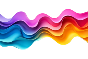 Vibrant blue and pink wavy pattern png