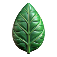 vibrant rustic Leaf Pattern Symmetrical Venation Dark Green Transparent Background high resolution png