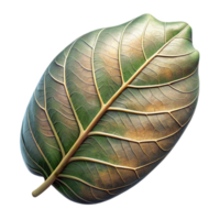 elegant traditional Leaf Vein Structure Cutout with High Resolution high quality png