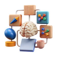 impressive modern Learning and Memory Diagram Cutout with Visual Cues original png