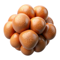 extraordinary classic Lecithin Granules Close Up Isolated on Transparent Background png