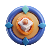 impressive rustic Lifelong Learning Concept Icon Circular Design Isolated high resolution png