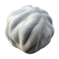 serene creative Light Gray Fleece Soft Texture Isolated on Transparent Background premium png