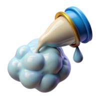 extraordinary modern Liquid Nitrogen Pouring Transparent Background high quality png
