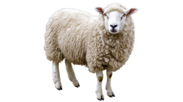 Sheep standing in a grassy field during daylight transparent png
