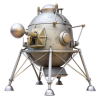 impressive contemporary Lunar Module Transparent Background png