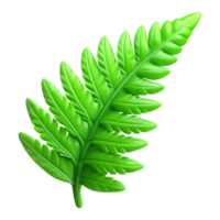 wonderful vintage Lush Fern Bright Green Transparent Element original png