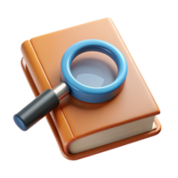 serene traditional Magnifying Glass Over a Circuit Board Cutout professional png