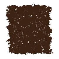 Square Dark Brown Rustic Rough Torn Paper Frame Background Vintage Retro Style with BlankSpace vector