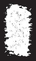 Vertical Abstract Black Rustic Rough Frame Background Vintage Retro Style with White Empty Space vector