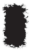 Vertical Abstract Black Rustic Rough Frame Background Vintage Retro Style with Empty Space vector