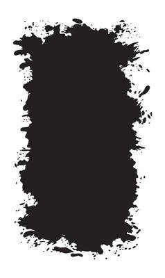 Vertical Abstract Black Rustic Rough Frame Background Vintage Retro Style with Empty Space