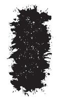 Vertical Abstract Black Rustic Rough Frame Background Vintage Retro Grunge Style with Copy Space vector