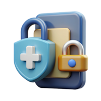 magnificent minimalist Medical Data Encryption Icon Cutout original png