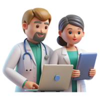 serene abstract Medical Professionals Consulting Online Transparent professional png