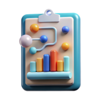 magnificent traditional Medical Research Data Graph Blue Isolated Cutout detailed png