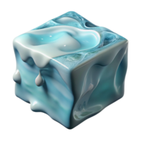 wonderful classic Melting Ice Cube Time Lapse Clear Water Cutout authentic png