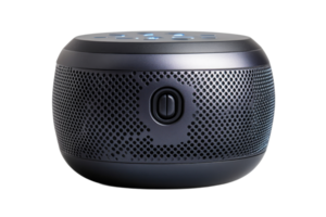 Compact Bluetooth speaker with sleek design and controls png