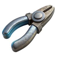 vibrant artistic Metal Pliers Tool Isolated Cutout high resolution png