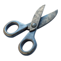 wonderful minimalist Metal Scissors Open Position Cutout Element high resolution png