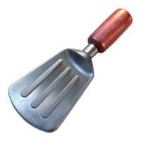 impressive vintage Metal Spatula Angled View Cutout high quality png