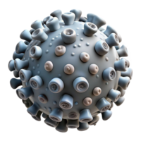 vibrant creative Microbe Colony Pattern Detailed View Cutout Element high resolution png