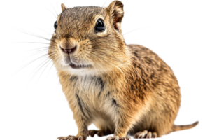 A small mammal sits upright with a curious expression png