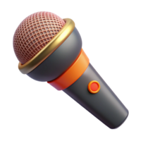 serene minimalist Microphone Capturing Endangered Language Song Isolated genuine png