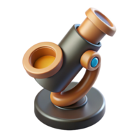 beautiful artistic Microscope Eyepiece Top View Isolated on Transparent Background original png