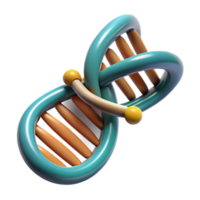 magnificent creative Microscopic View of Dna for Data Storage Isolated professional png