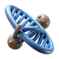 stunning creative Microscopic View of Dna for Data Storage Isolated premium png