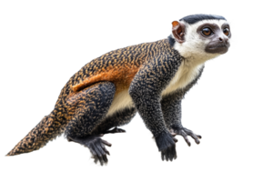 Curious monkey on transparent background png