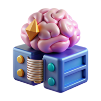 vibrant rustic Mind Downloading From Supercomputer Transparent Background original png