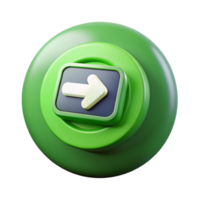 wonderful abstract Mind Transfer Button Green Circle Isolated high resolution png