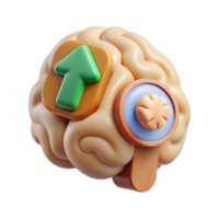 serene artistic Mind Upload Interface with Progress Indicator Transparent Background original png