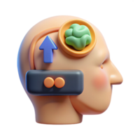 magnificent artistic Mind Upload Interface with Progress Indicator Transparent Background professional png
