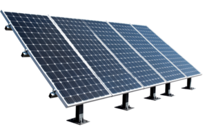 solar painéis exibido com uma transparente fundo png